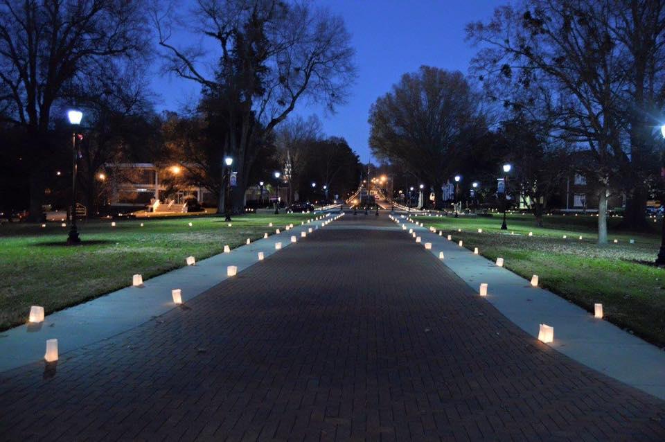 Limestone Christmas Luminaries