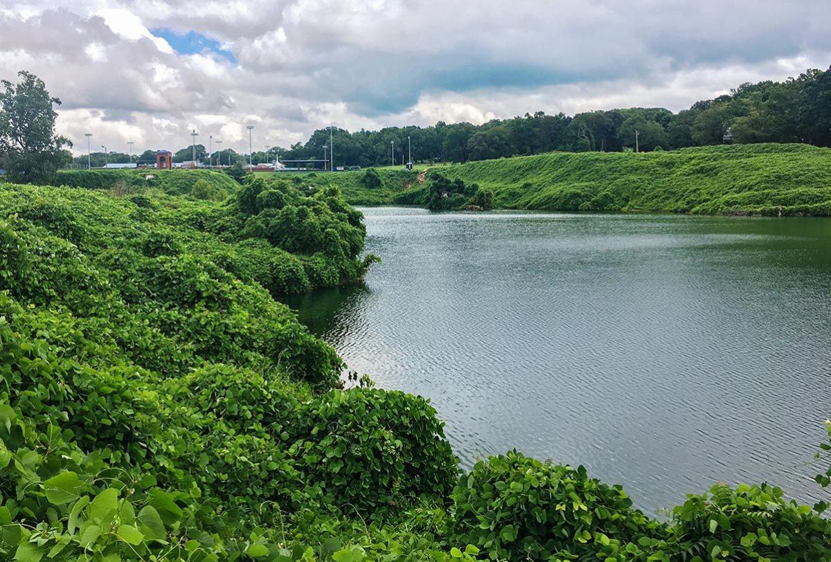 Limestone Quarry view from Stephenson Dining Hall