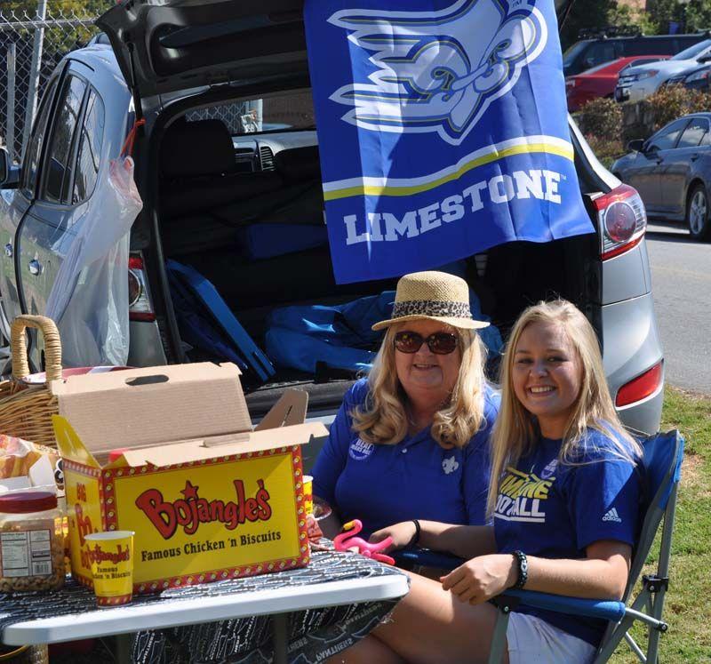 Limestone fans tailgating