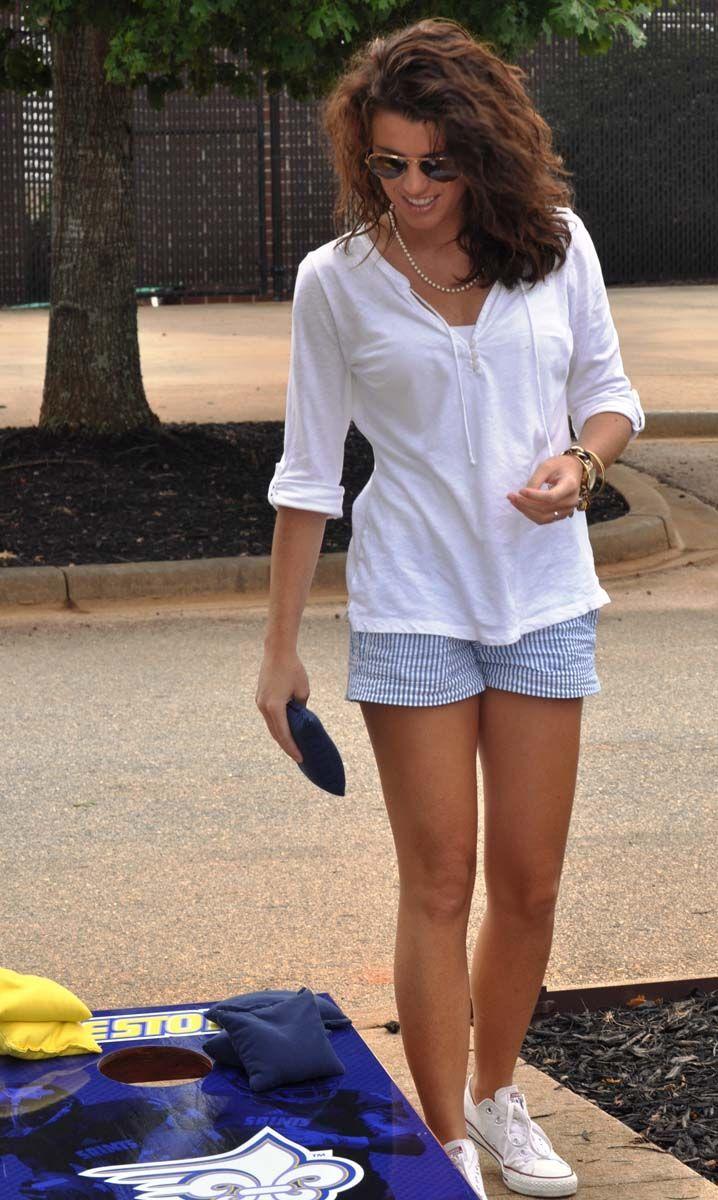 Limestone students tailgating